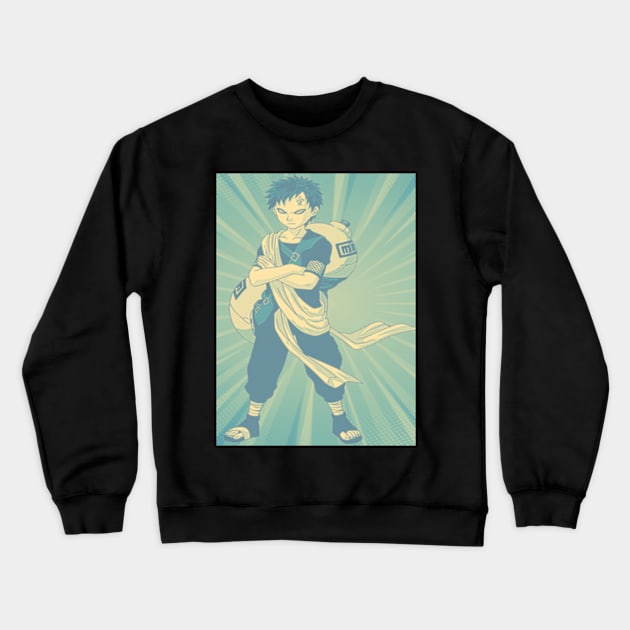 gaara Crewneck Sweatshirt by DinoZard